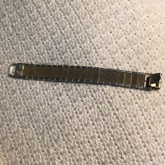 Vintage Sarah Coventry panel bracelet gold tone EUC - Picture 2 of 10